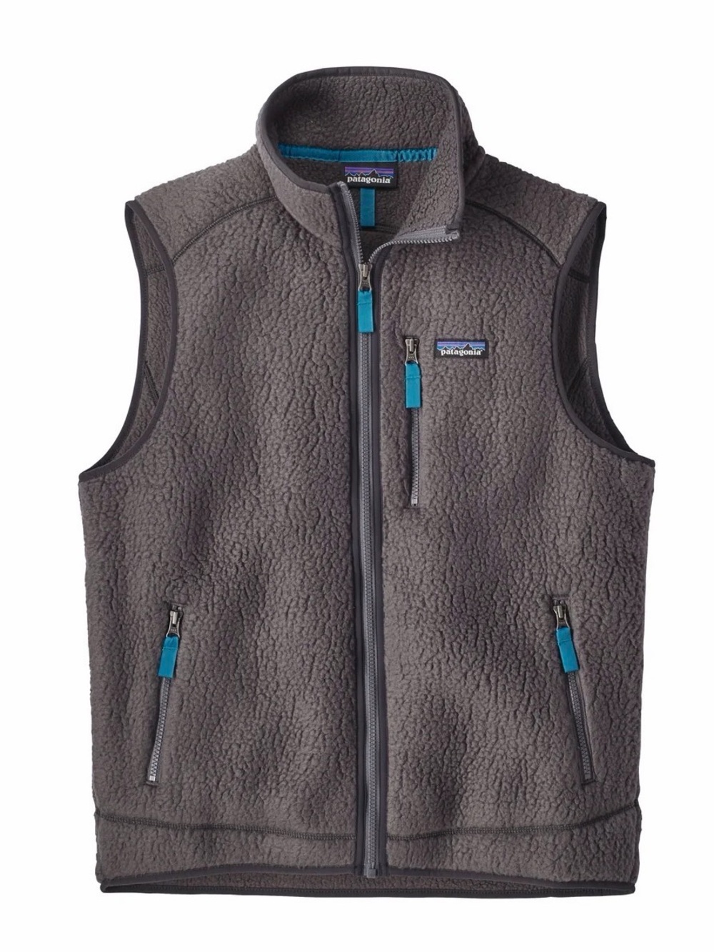 Patagonia Retro Pile Vest Forge Gray Men’s XL Sleeveless Jacket